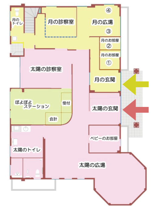 クリニック案内図